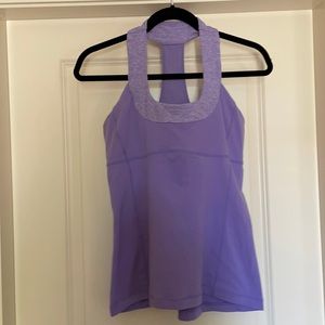 Women’s Lululemon athletic top. Size 8 Purple